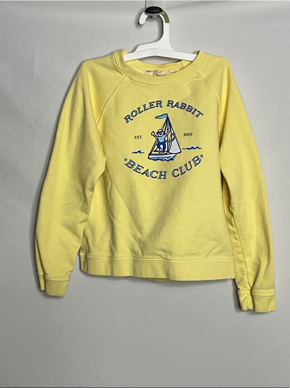 Roller Rabbit Beach Club Crewneck Sweatshirt Kids 12 - Picture 3 of 9